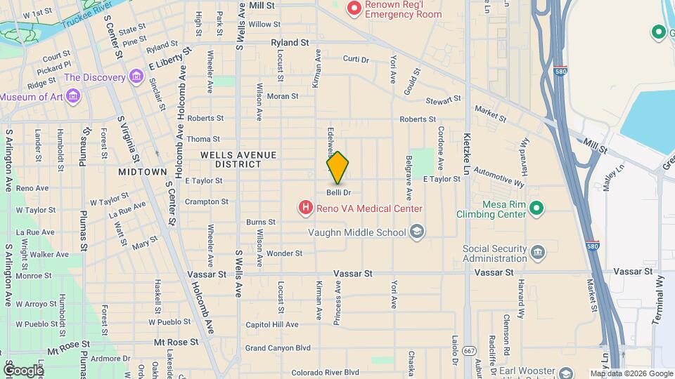 825 Belli Dr Map and Location Details