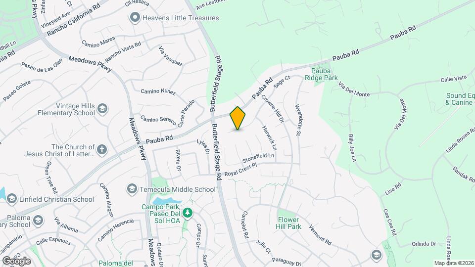 32849 Northshire Cir Map and Location Details