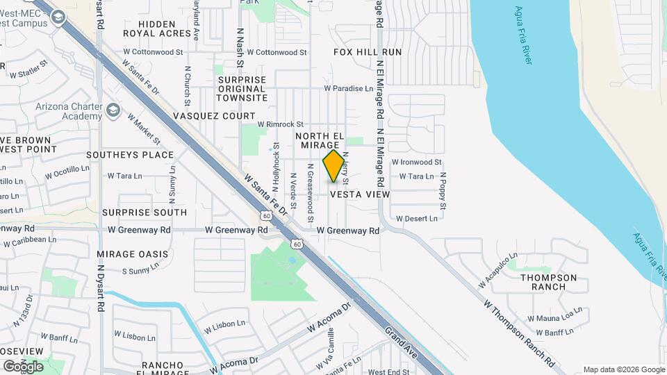 15607 N Factory St Map and Location Details