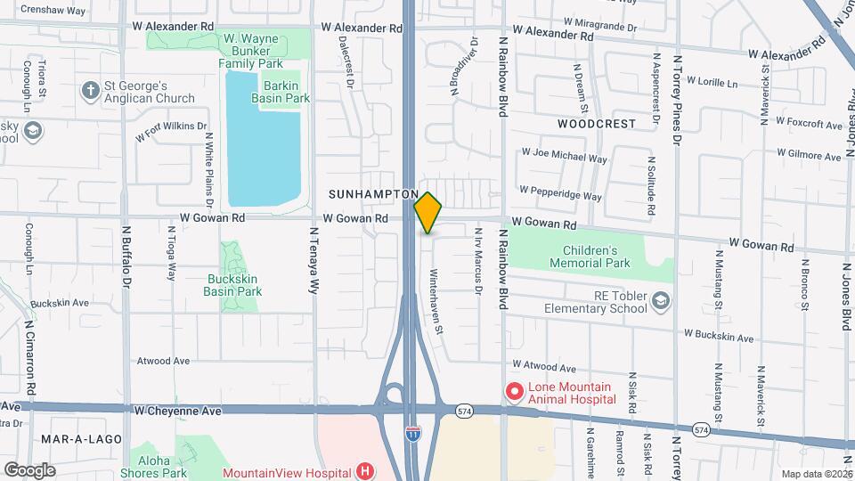 3512 Winterhaven St, Unit 204 Map and Location Details