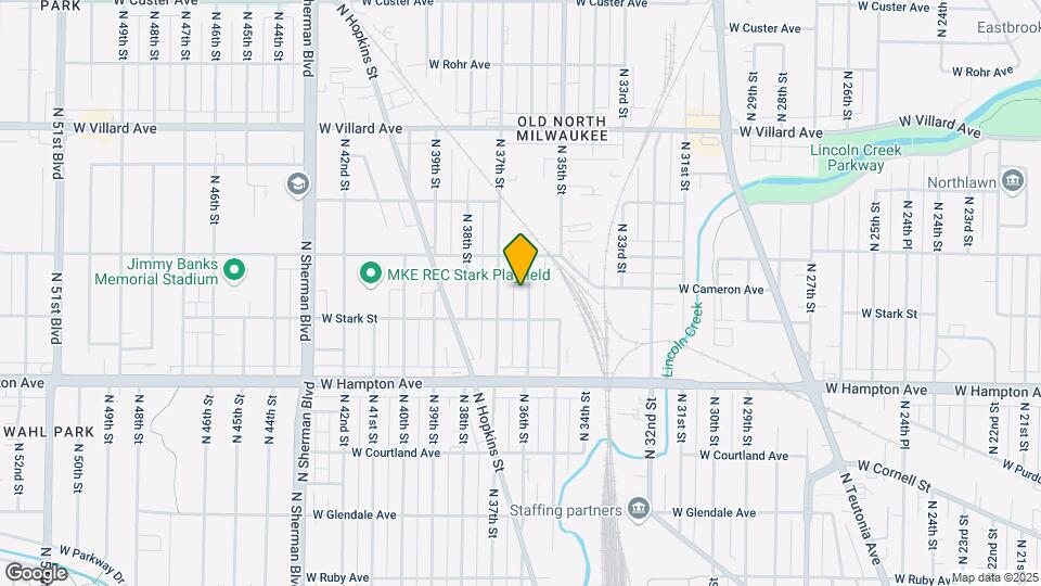 4935 N 36th St Map and Location Details