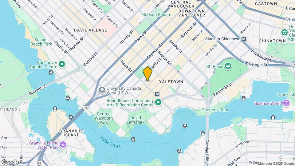 1155 Homer St Map and Location Details