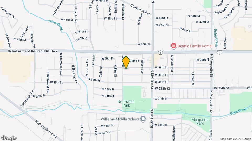 3221 Boies Ave Map and Location Details