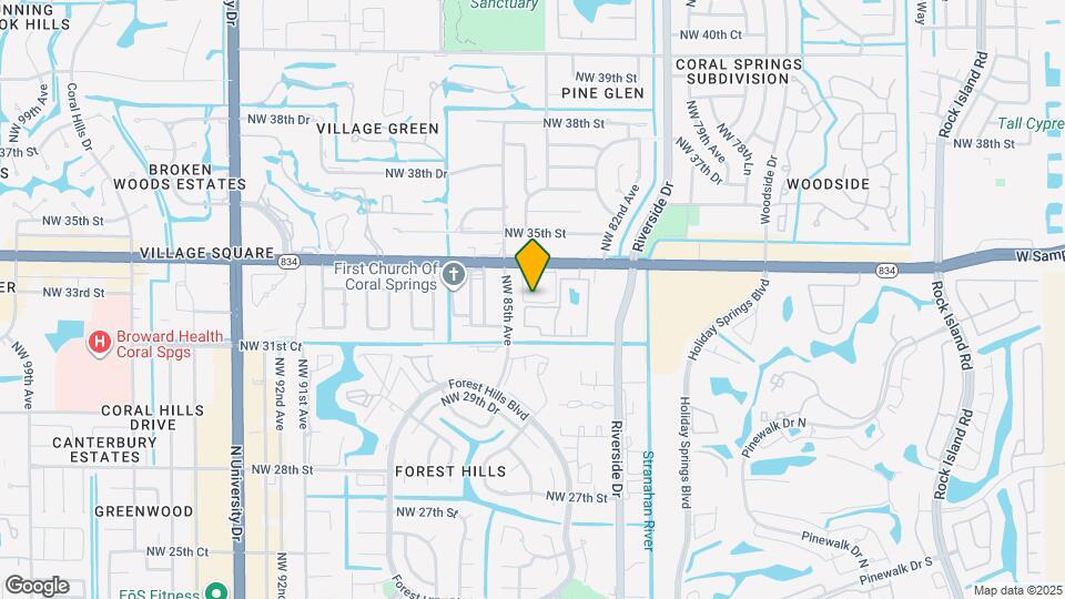 8406 W Sample Rd Mapa y Detalles de la Ubicación