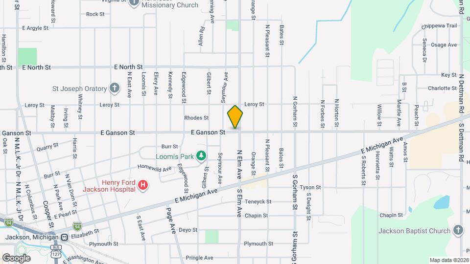 1516 E Ganson St Map and Location Details