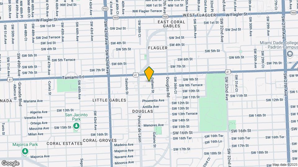110 Antiquera Ave Map and Location Details