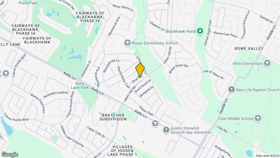 19509 Brue St Map and Location Details