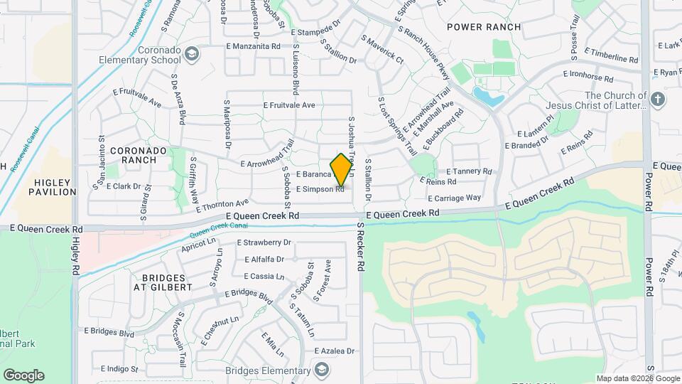 3961 E Simpson Rd Mapa y Detalles de la Ubicación