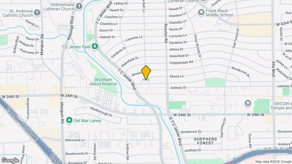 2006 Du Barry Ln Map and Location Details