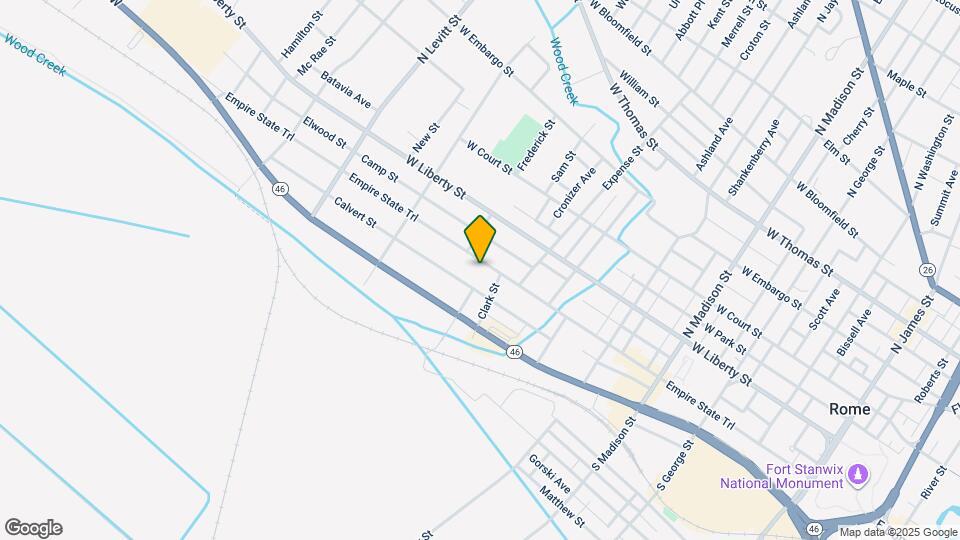 707 W Dominick St, Unit 2 Map and Location Details