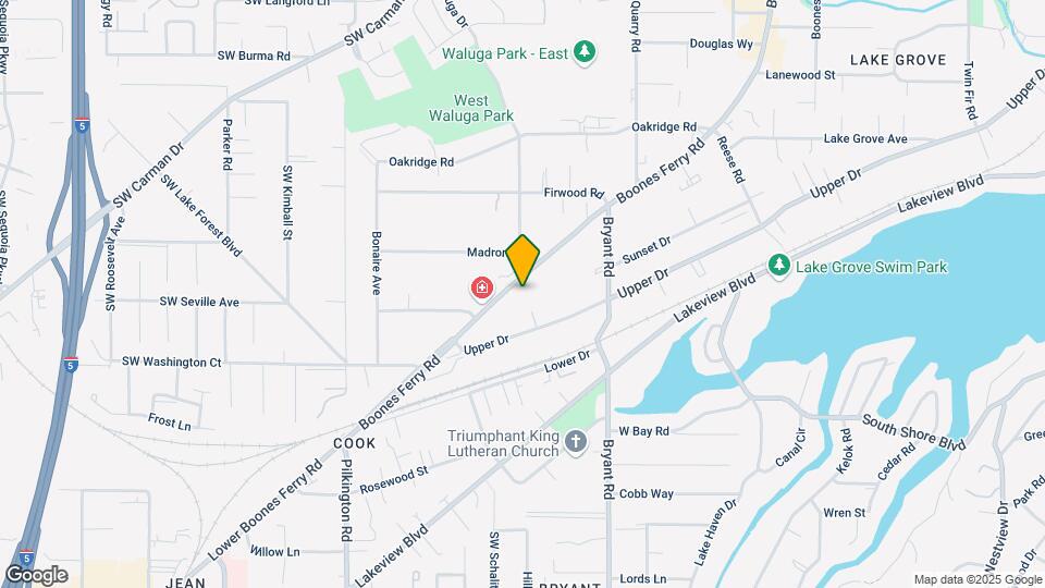 16600 Boones Ferry Rd, Unit 206 Map and Location Details