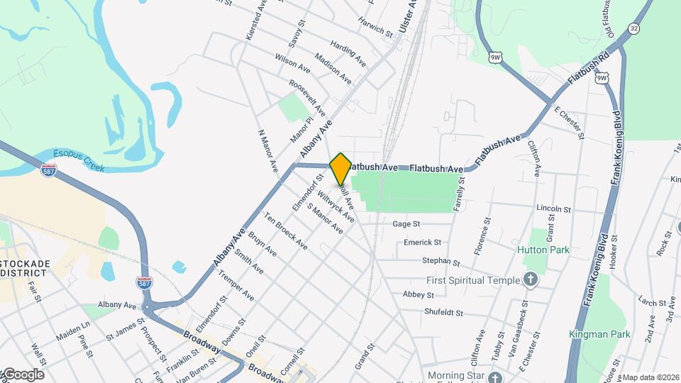 235 Downs St Map and Location Details