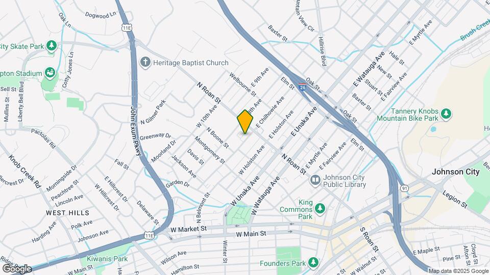 108 W Chilhowie Ave Map and Location Details