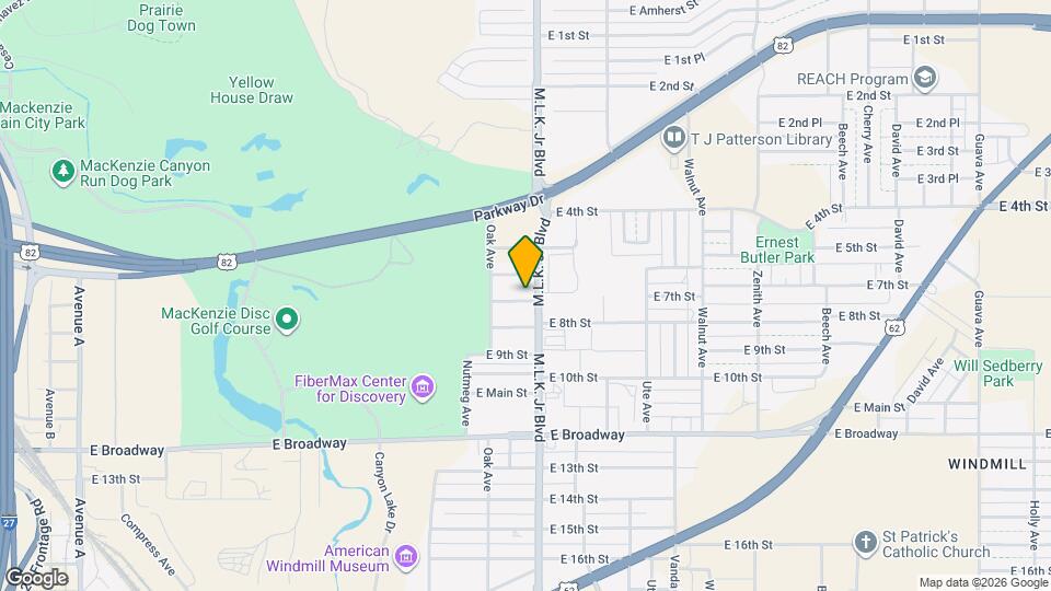 1515 E 7th St Map and Location Details