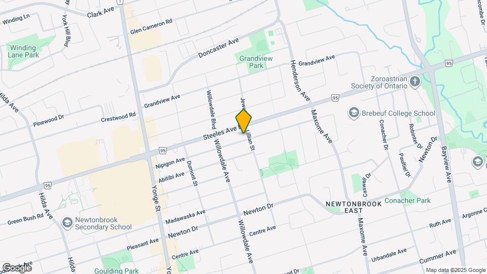 106 Nipigon Ave Map and Location Details