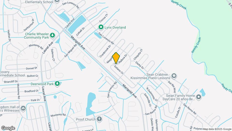 936 Delano Ct Mapa y Detalles de la Ubicación