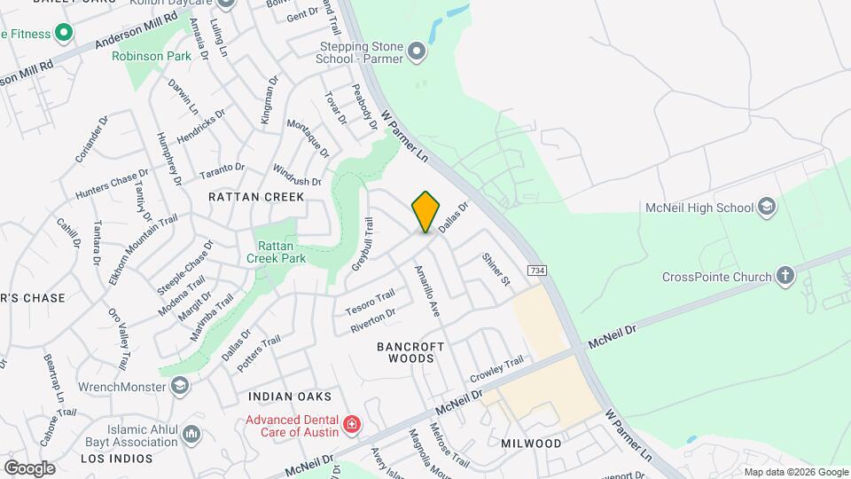 6914 Dallas Dr Map and Location Details