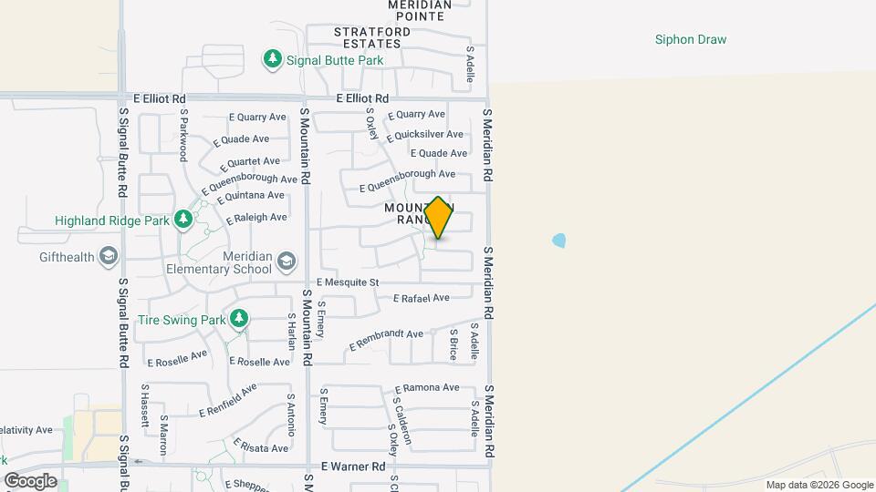 11460 E Reuben Ave Map and Location Details