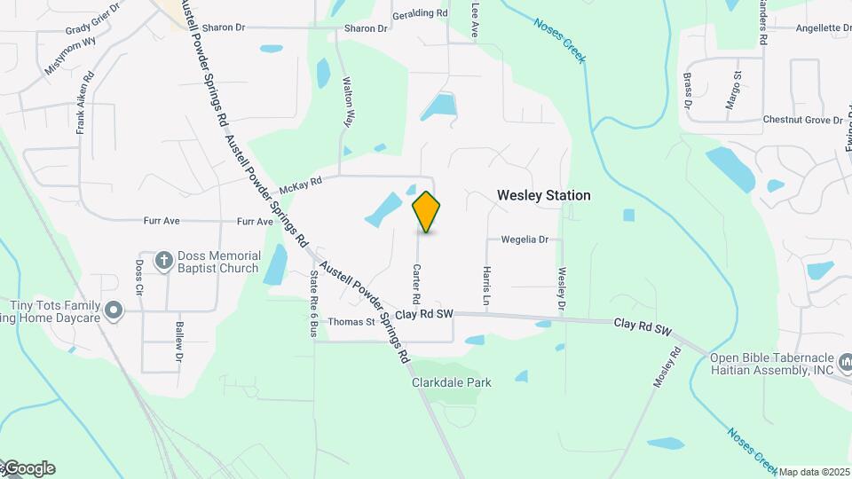 4542 Carter Rd Map and Location Details