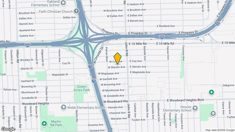 84 W Shevlin Ave Map and Location Details