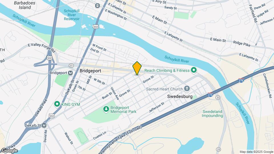 MAP Bridgeport Apartments Map and Location Details