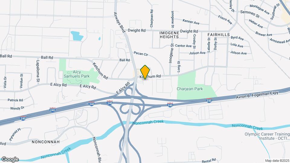 2430 Ketchum Cv Map and Location Details