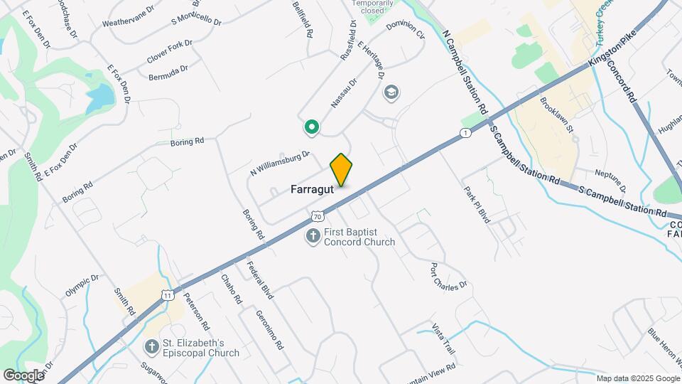 11620 S Williamsburg Dr Map and Location Details