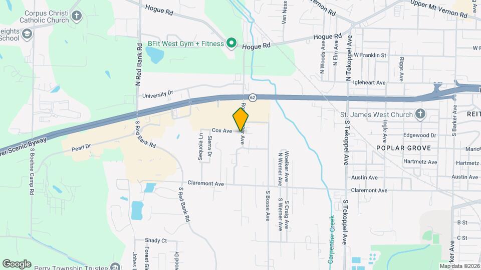 Foxfire West Apartments Map and Location Details