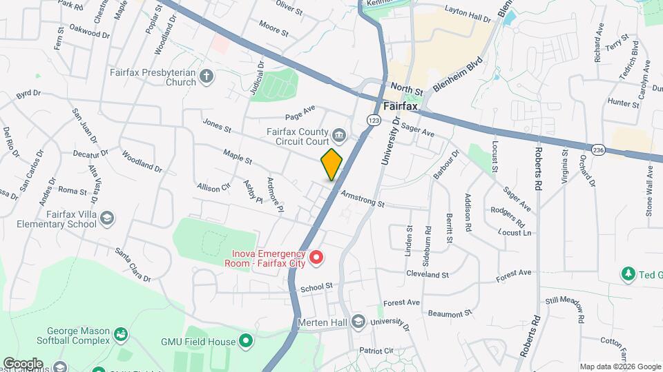 10502 James Wren Way Map and Location Details