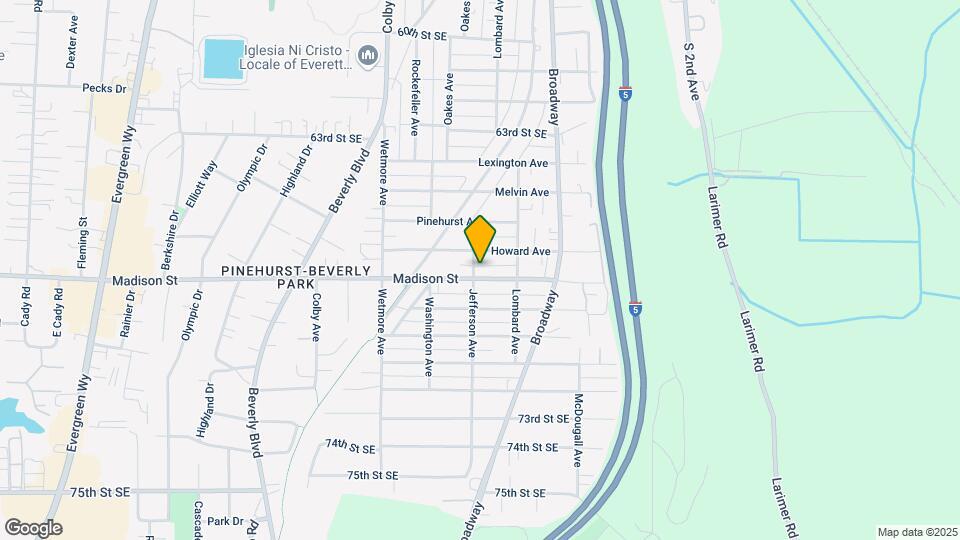 6729 Jefferson Ave Mapa y Detalles de la Ubicación