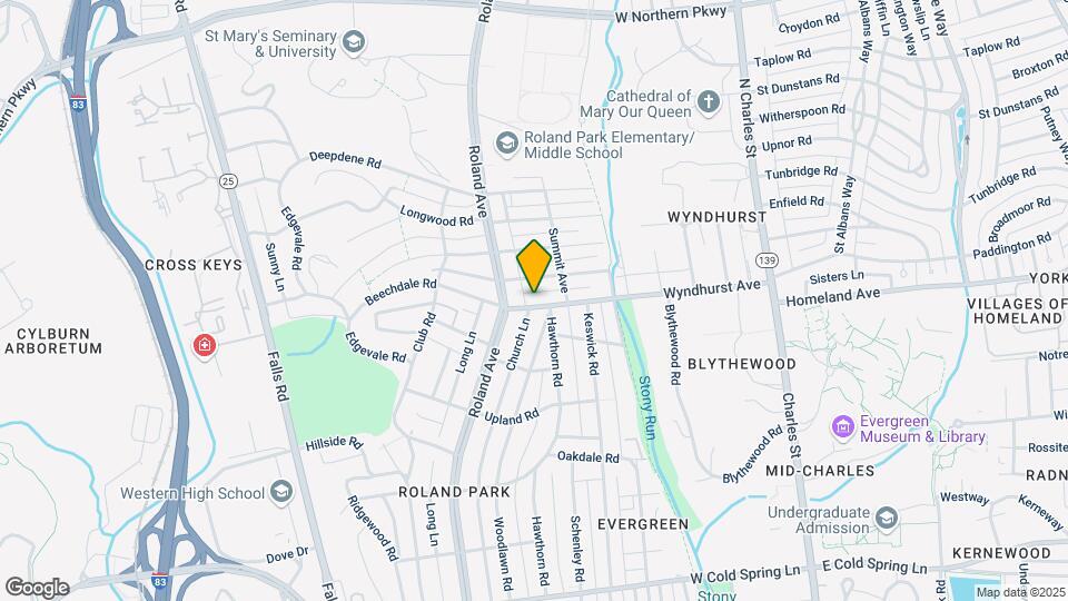 714 Wyndhurst Ave Map and Location Details