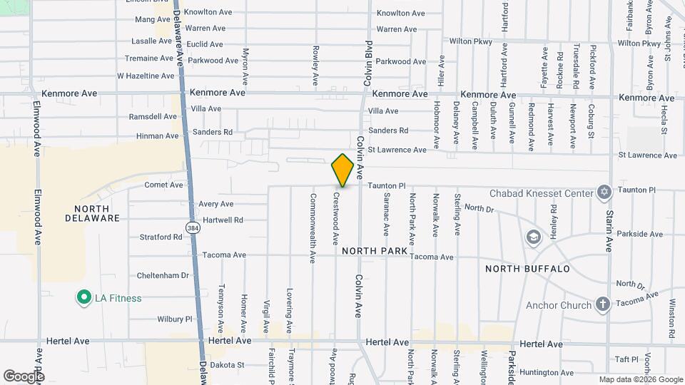 339 Crestwood Ave, Unit Upper Map and Location Details