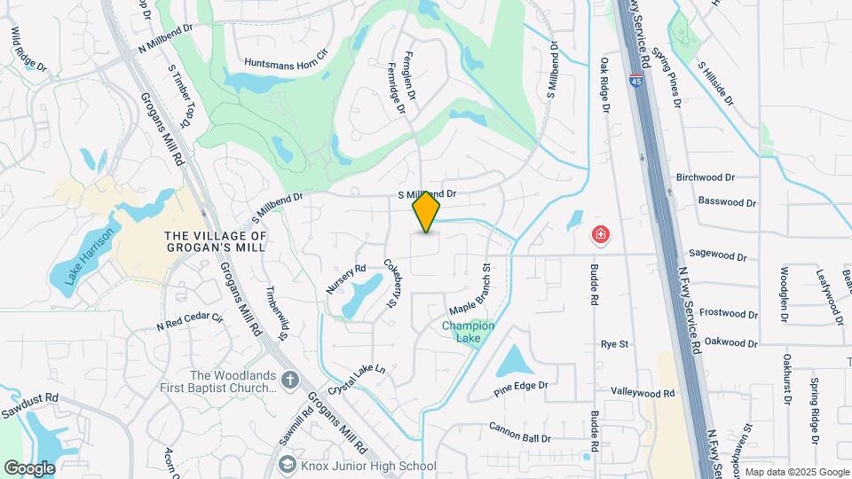 25 N Mossrock Rd Map and Location Details