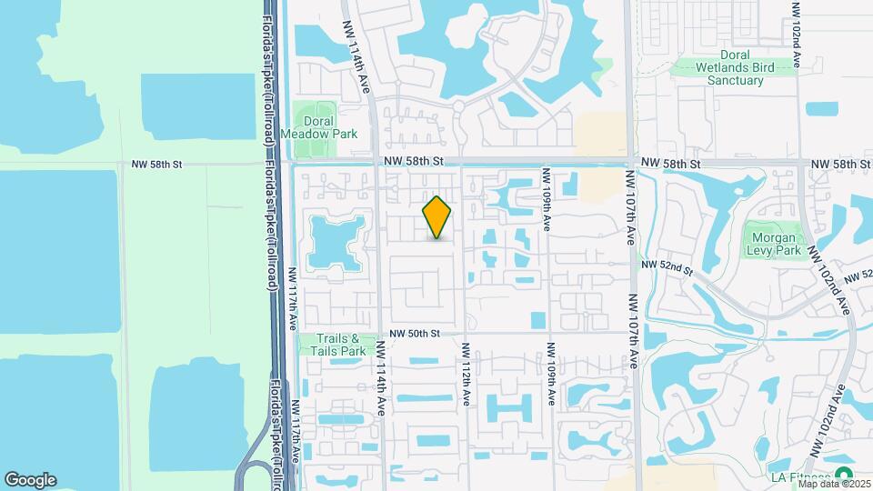 11244 NW 54th Ter Map and Location Details