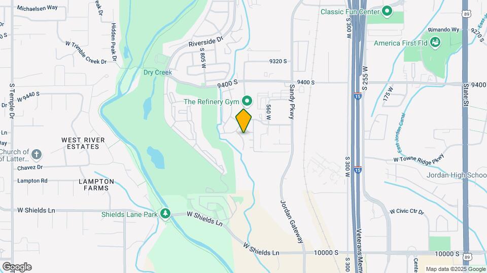 9639 S Villa Springs Cove Map and Location Details
