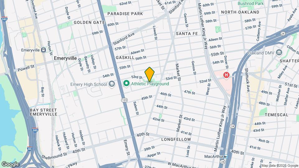 1024 47th St Map and Location Details