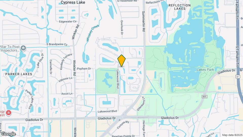 14831 Park Lake Dr Mapa y Detalles de la Ubicación