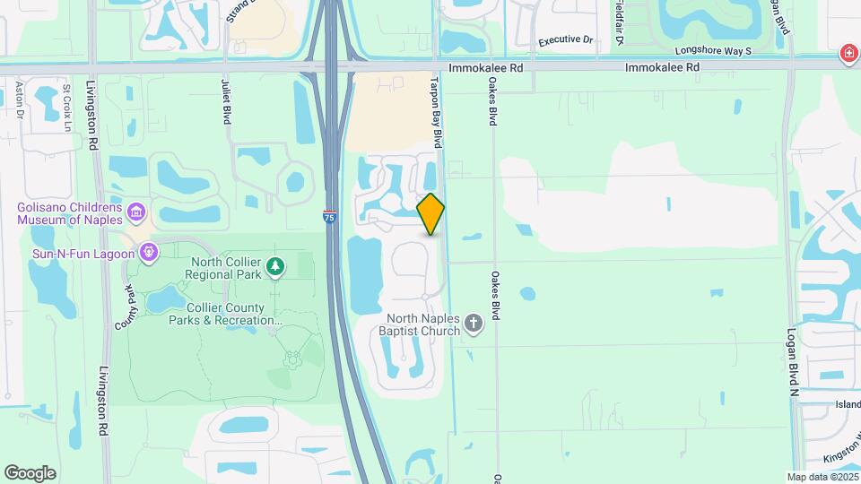 2012 Tarpon Bay Dr N Map and Location Details