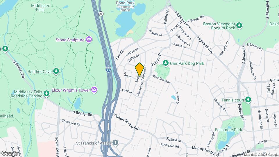 63 Saunders St Mapa y Detalles de la Ubicación