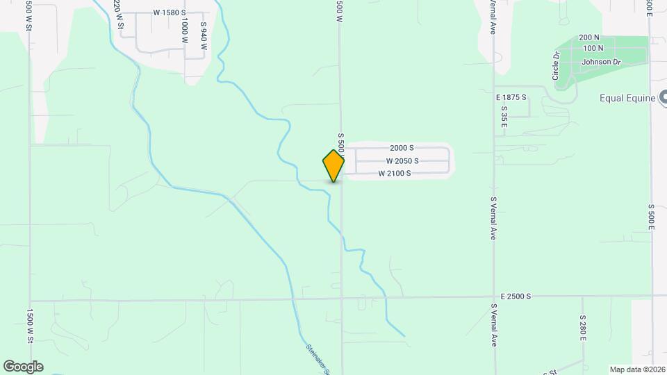 2292 S 500 W Map and Location Details