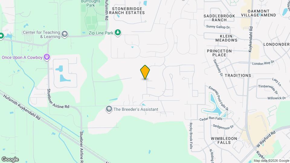 24543 Songlark Bend Dr Map and Location Details