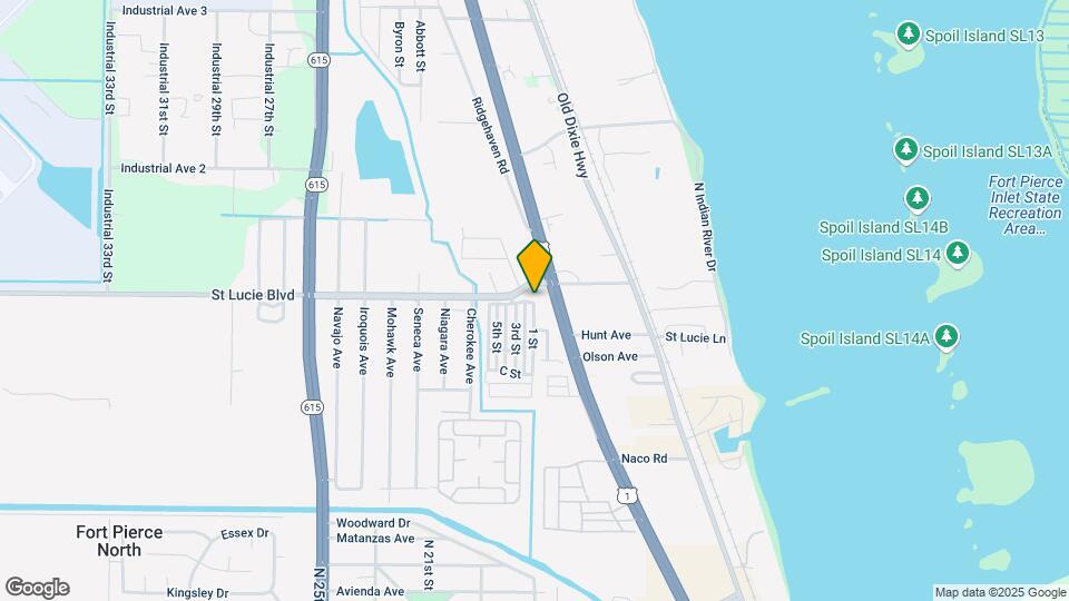 2023 St Lucie Blvd Map and Location Details