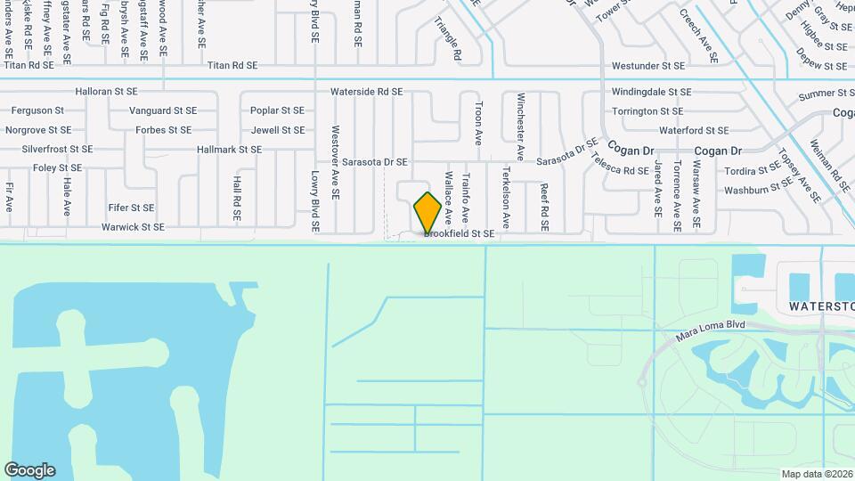 812 Brookfield St SE Map and Location Details