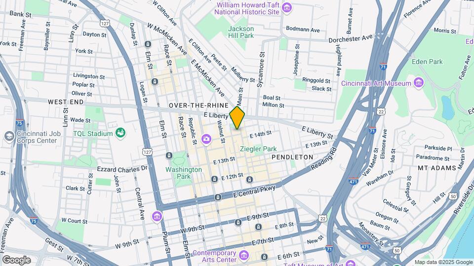 1401 Main St Map and Location Details