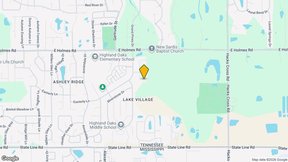 5363 Brookwater Cove S Mapa y Detalles de la Ubicación