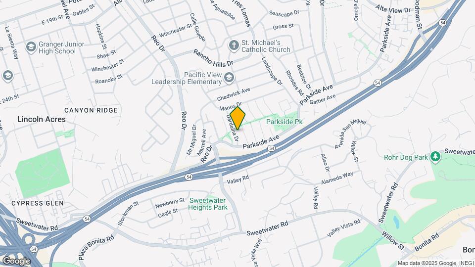 3041 Dardaina Dr Map and Location Details