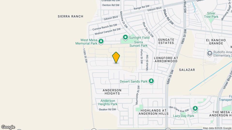 10645 Caresso Lp SW Map and Location Details