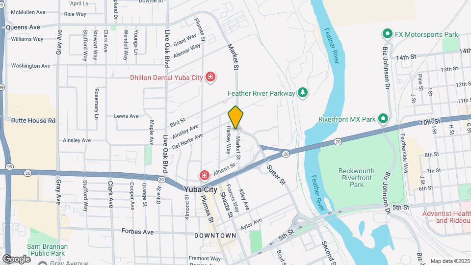 956-960 Market St Map and Location Details