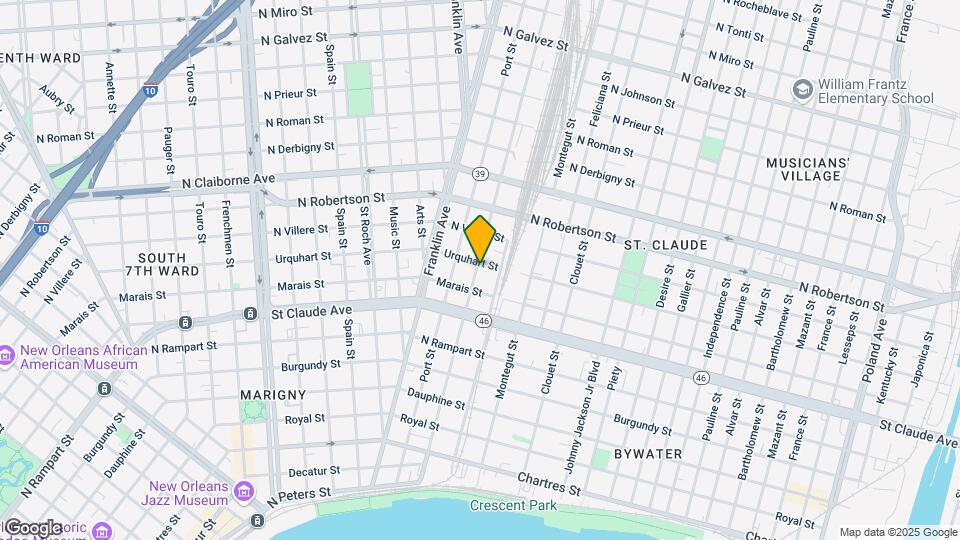 1233 St Ferdinand St Map and Location Details