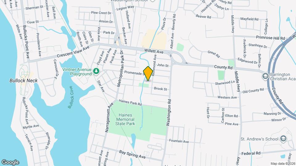 109 Rogers Ave Map and Location Details